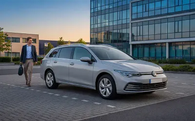 Voiture de soci&eacute;t&eacute; grise avec suivi GPS pour v&eacute;hicule de fonction